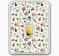 Load image into Gallery viewer, Millionaires Club Logo Tee w/ 24kt. Gold Bar 1/2g HangTag Combo
